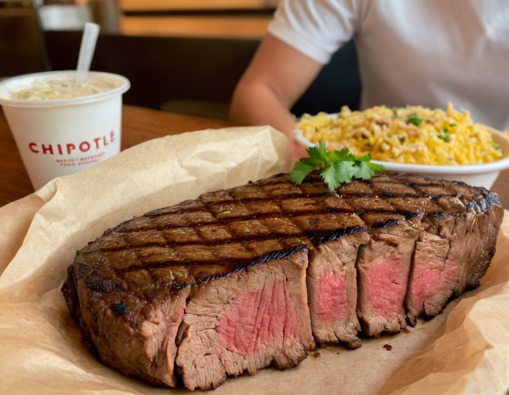 How does Chipotle get their steak so tender?