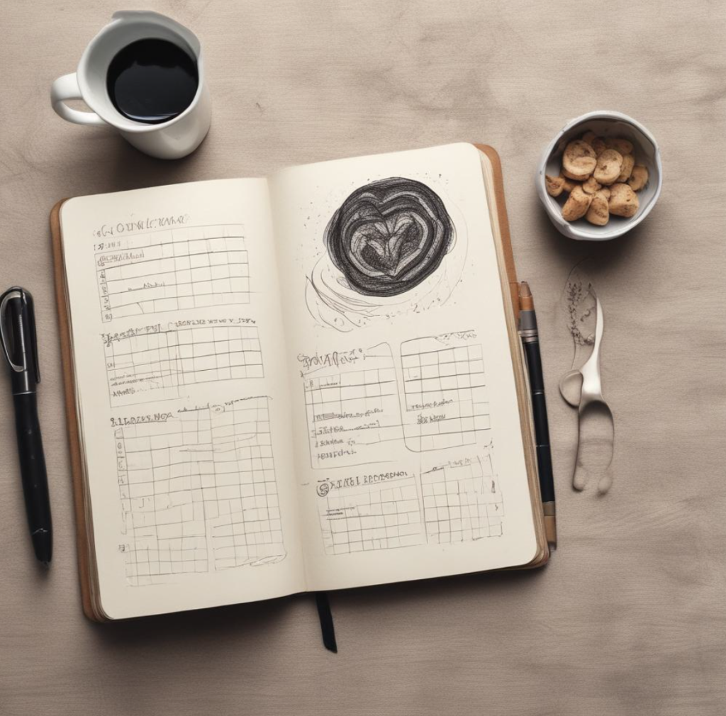 How do you start a cooking journal?