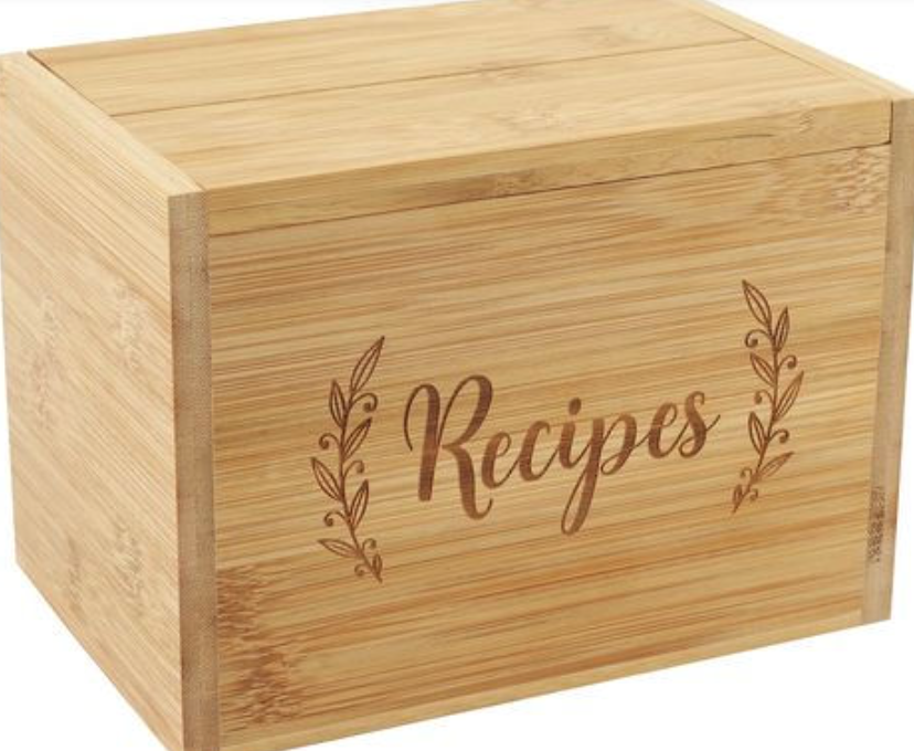 What is a recipe box?