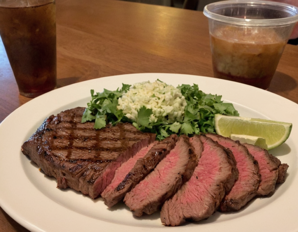 What steak does Chipotle use for carne asada?