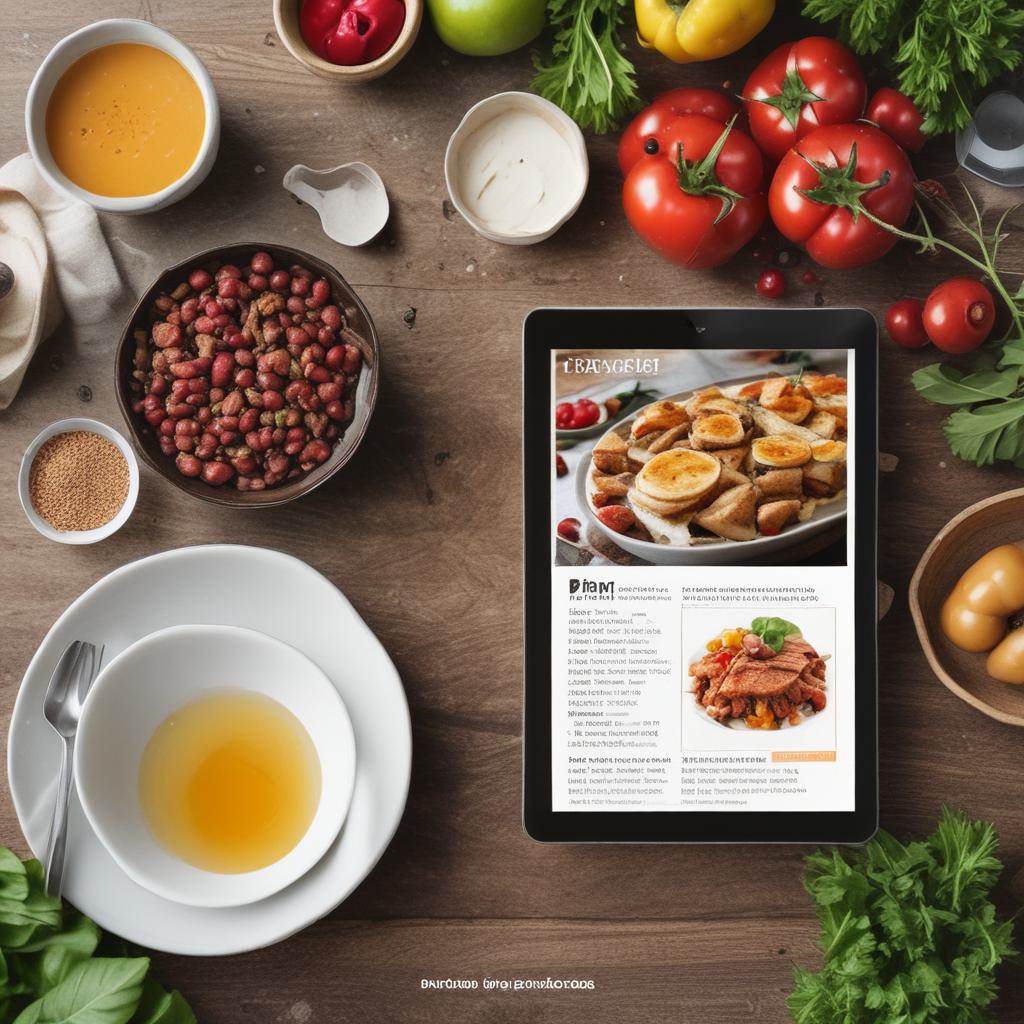 How to make a digital recipe book