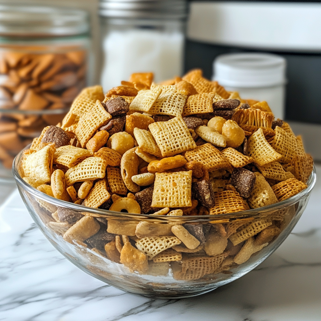 Chex Mix Recipe Oven