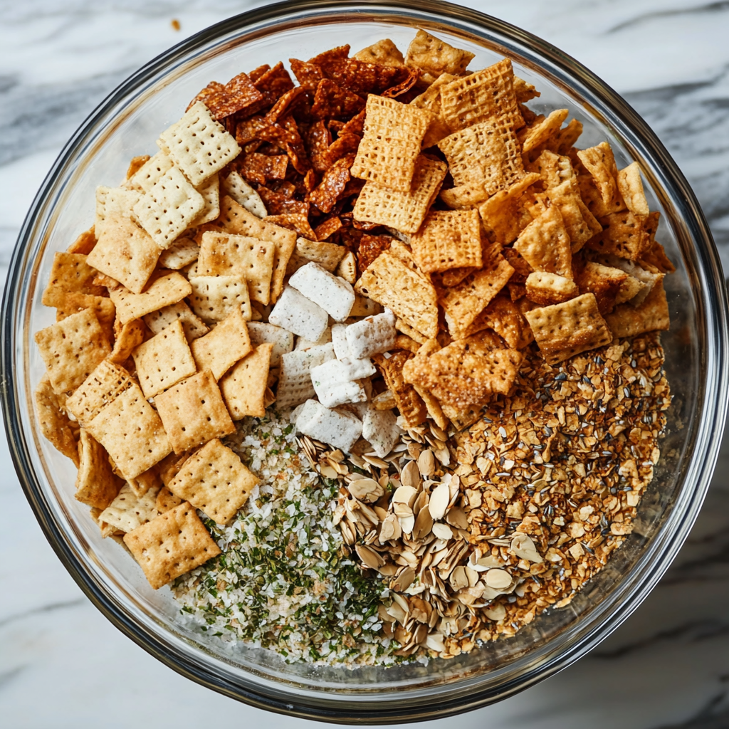 Chex Mix seasoning ingredients