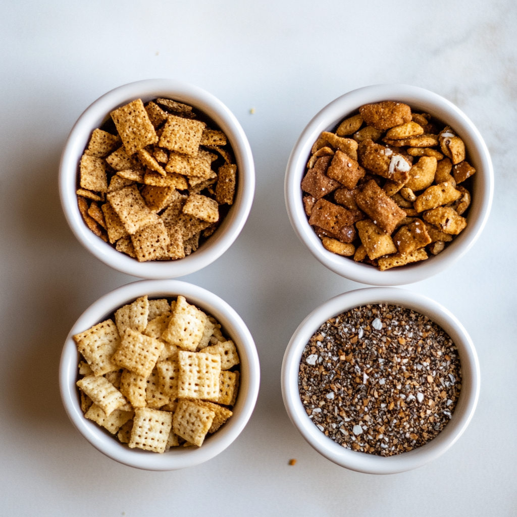 Chex Mix seasoning ingredients