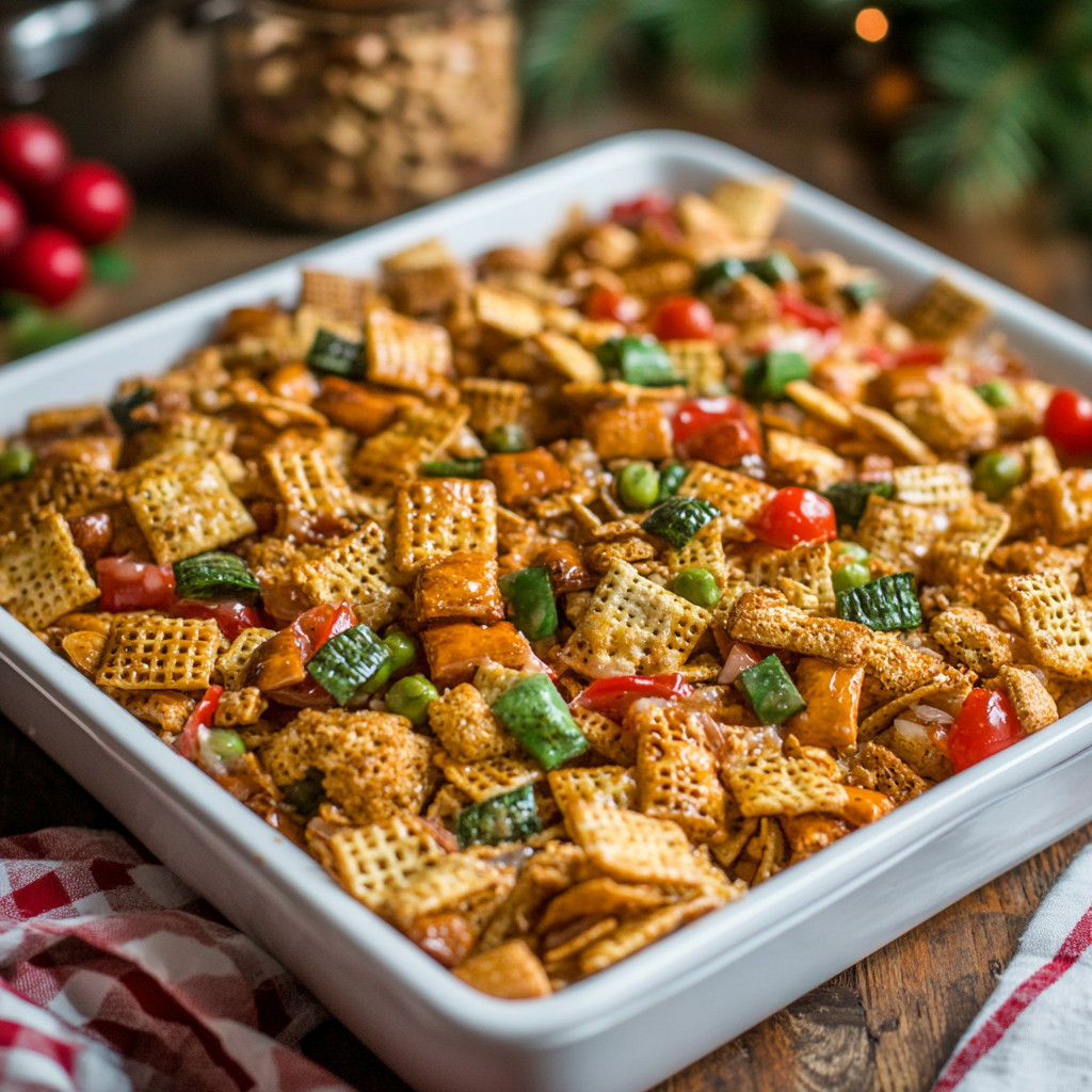 Bold Chex Mix recipe oven