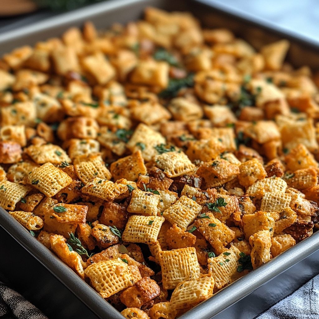 Bold Chex Mix recipe oven