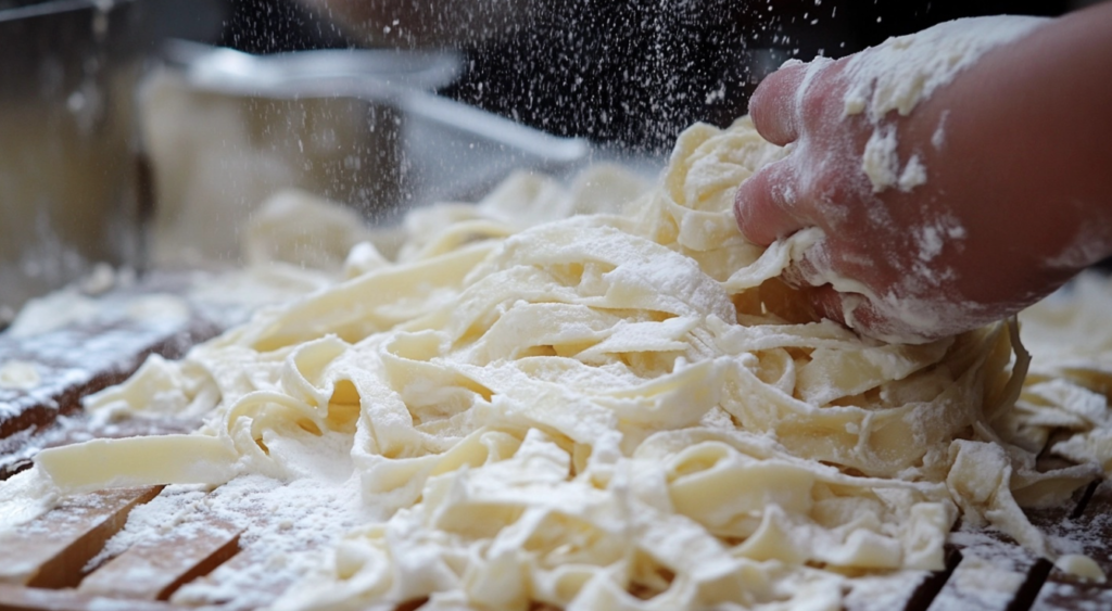 What can I add to fettuccine alfredo to make it taste better?